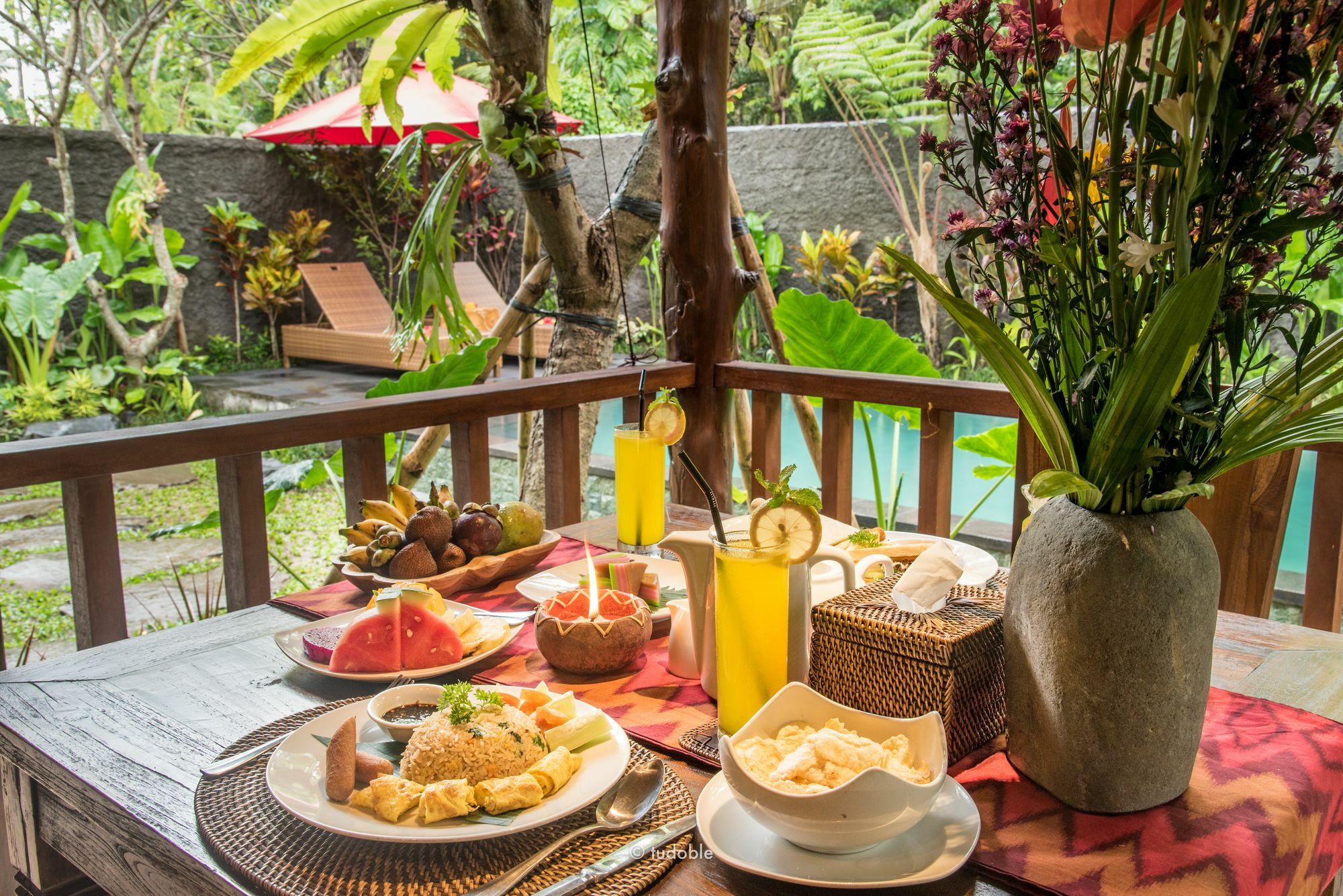 Bunut Garden Luxury Private Villa Ubud Eksteriør billede