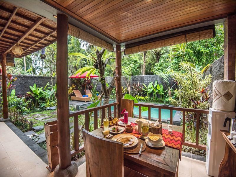 Bunut Garden Luxury Private Villa Ubud Eksteriør billede