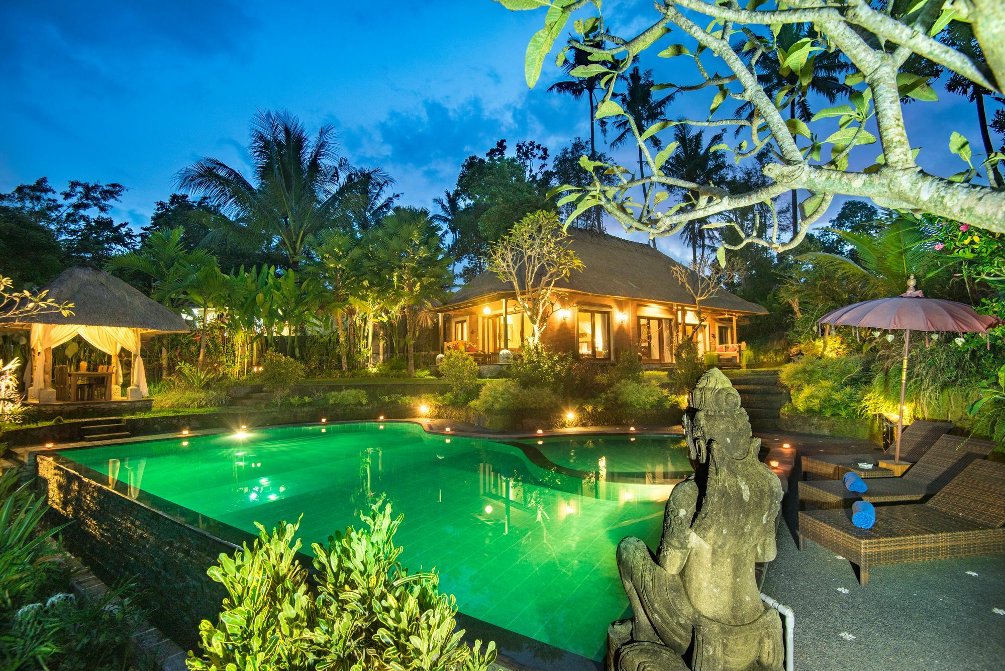 Bunut Garden Luxury Private Villa Ubud Eksteriør billede